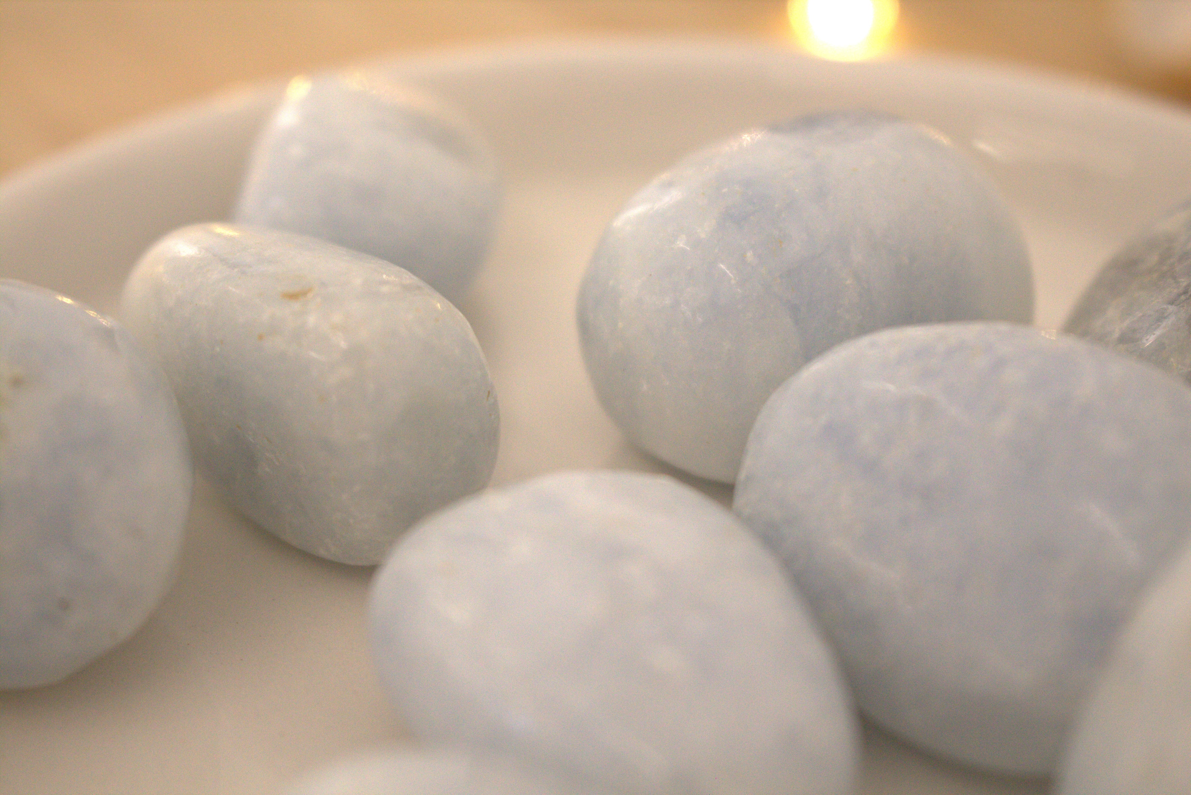 Blue Calcite Tumblestone