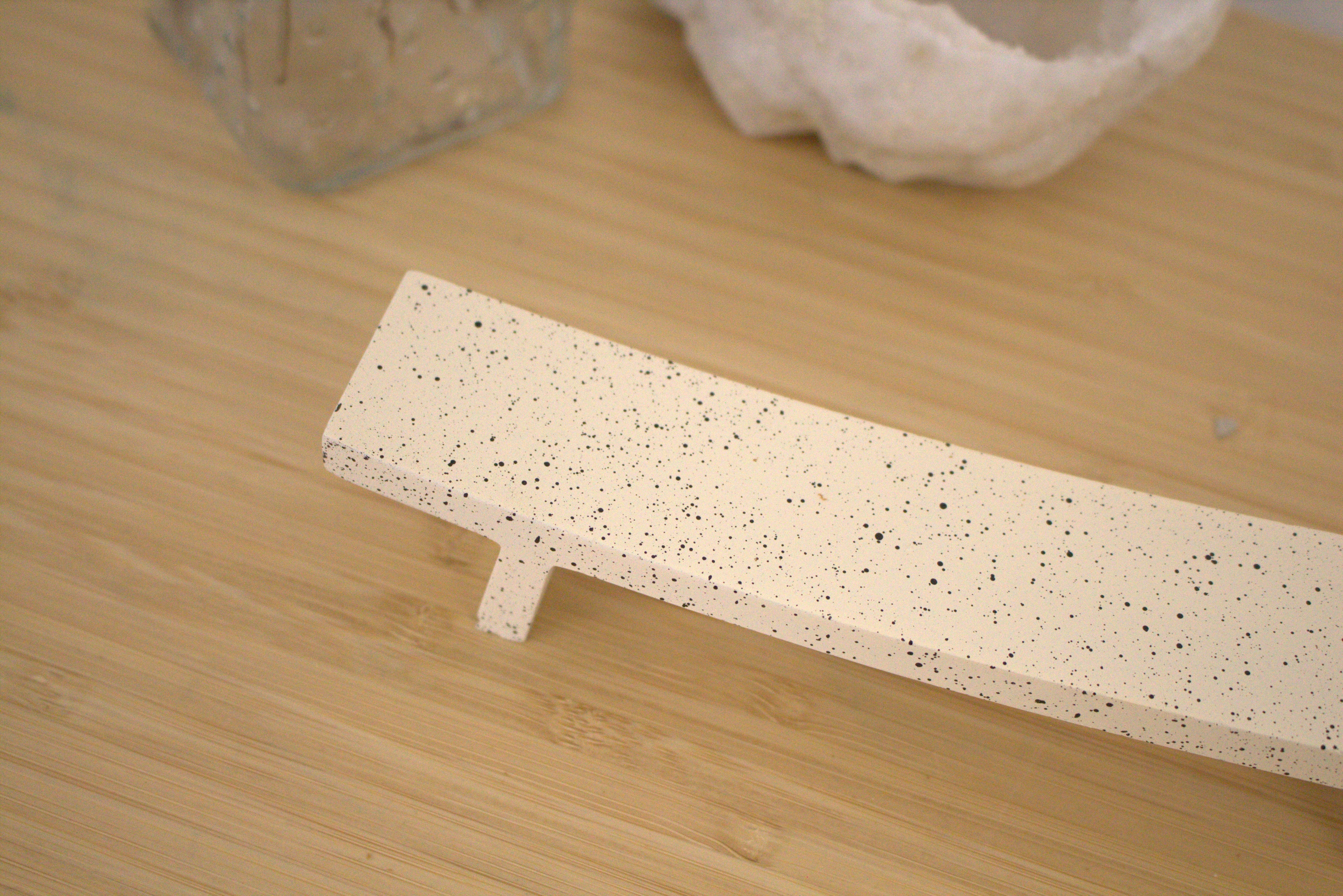 Cream Speckle Incense Holder