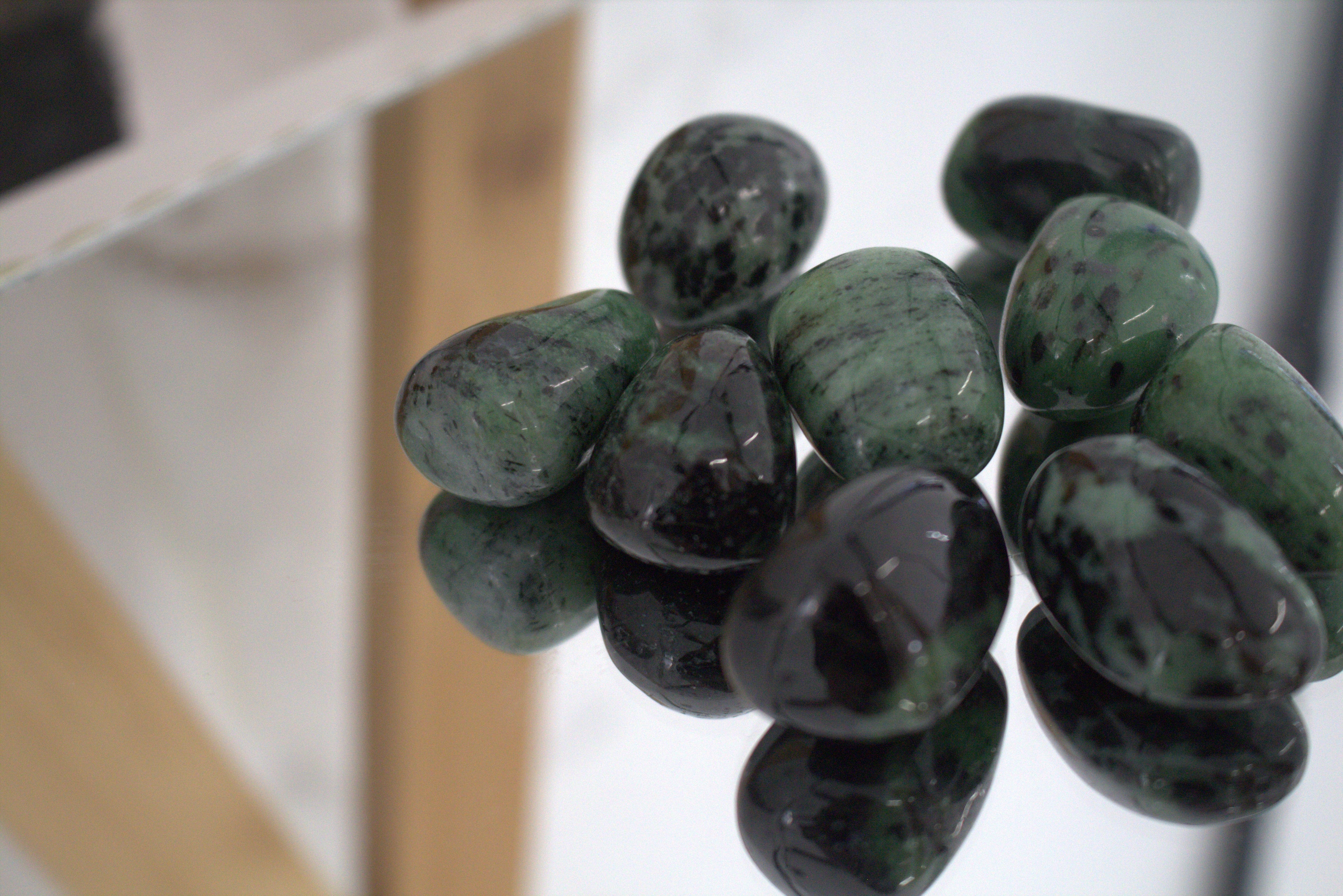 Ruby Zoisite Tumblestone