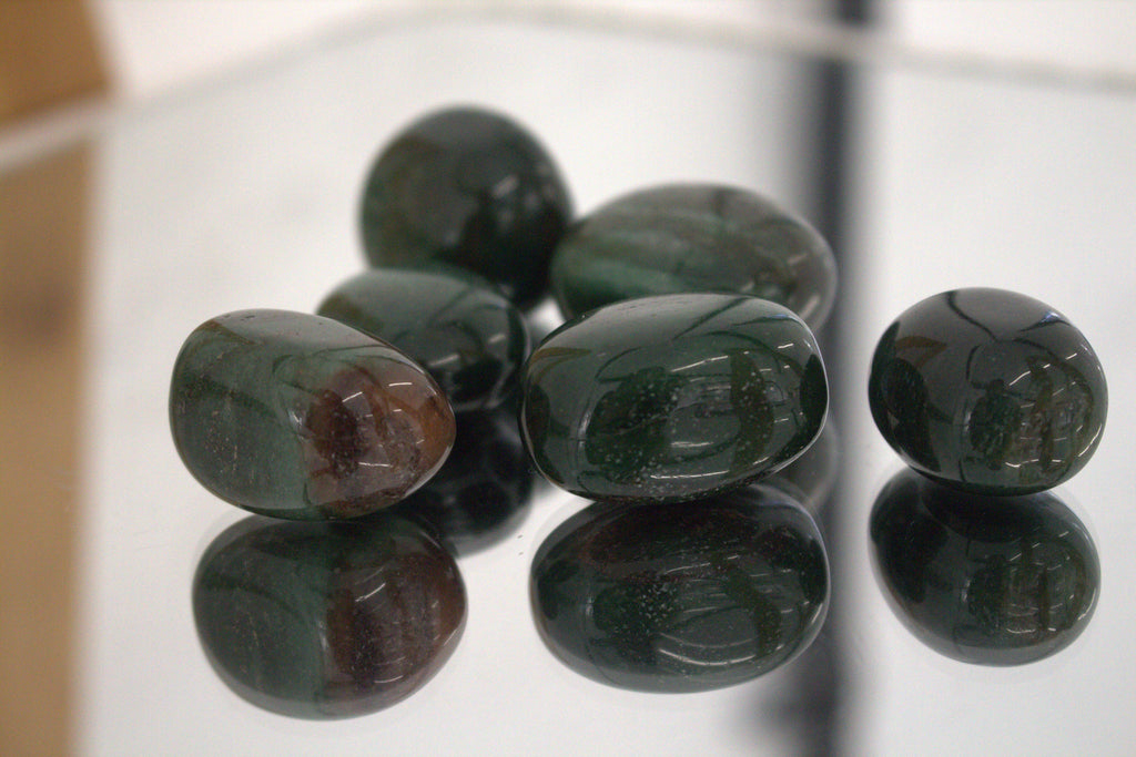 Green Fuchsite Tumblestone