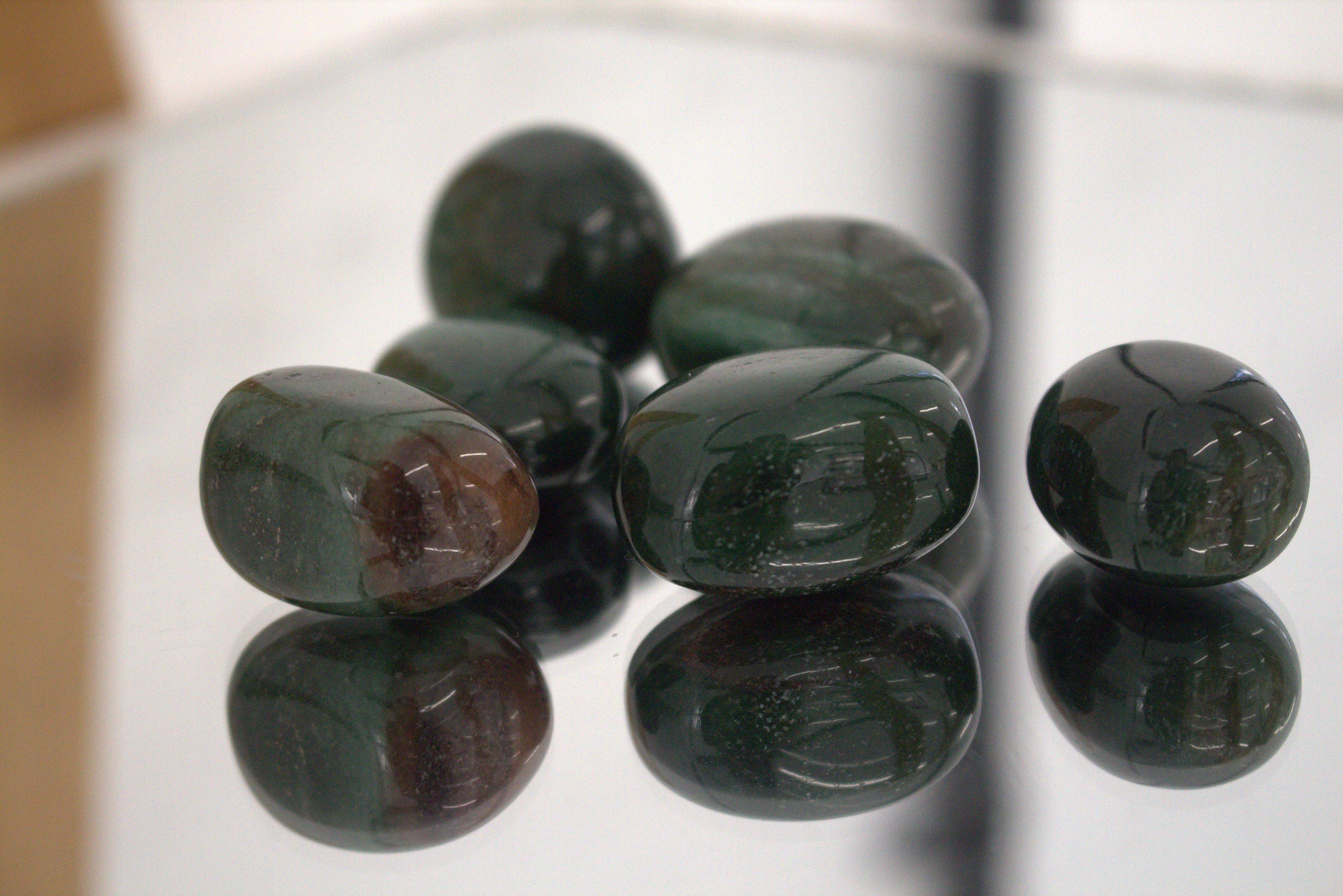 Green Fuchsite Tumblestone