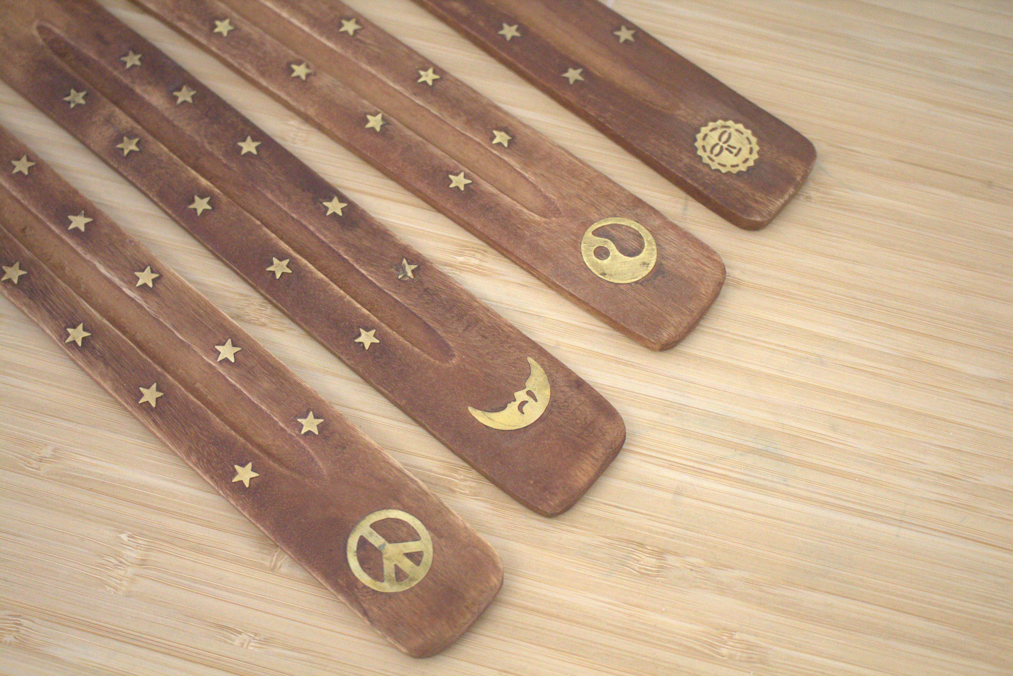 Wooden Incense Holder