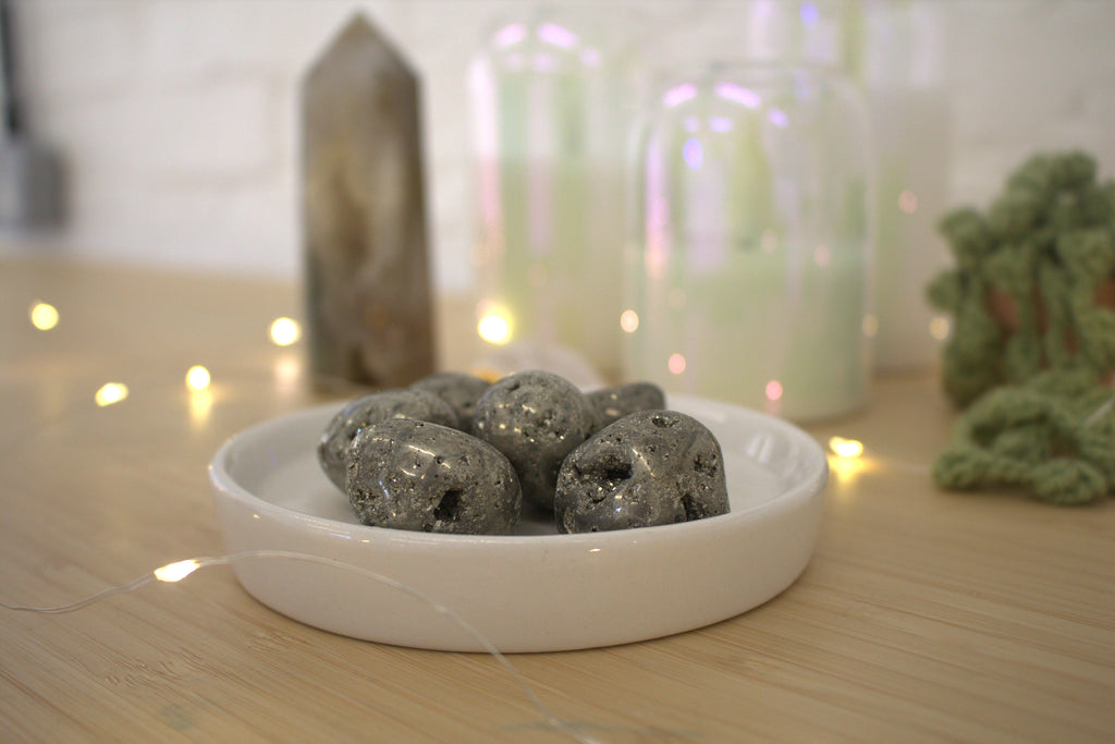 Pyrite Tumblestone