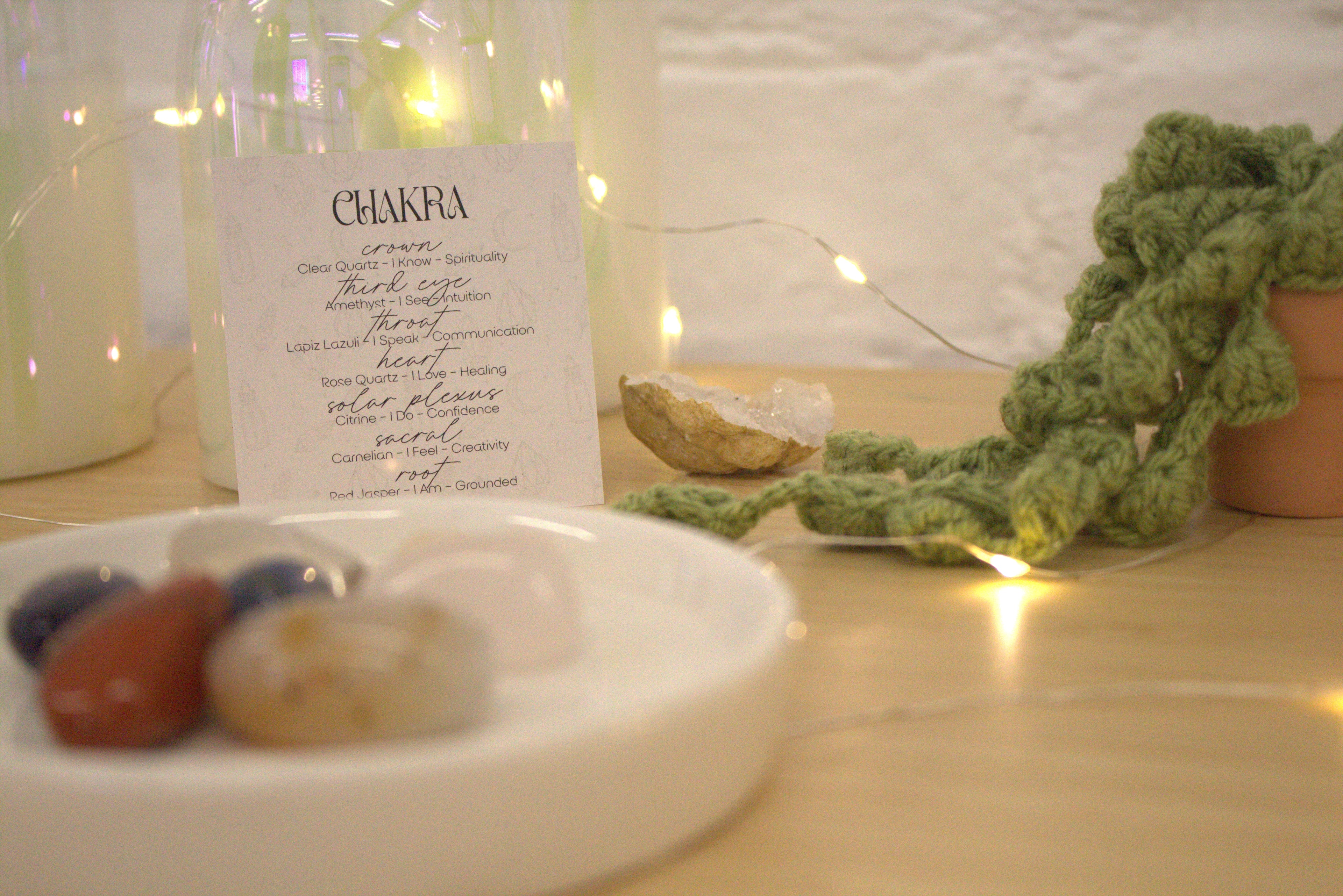 Chakra - Crystal Tumblestone Set