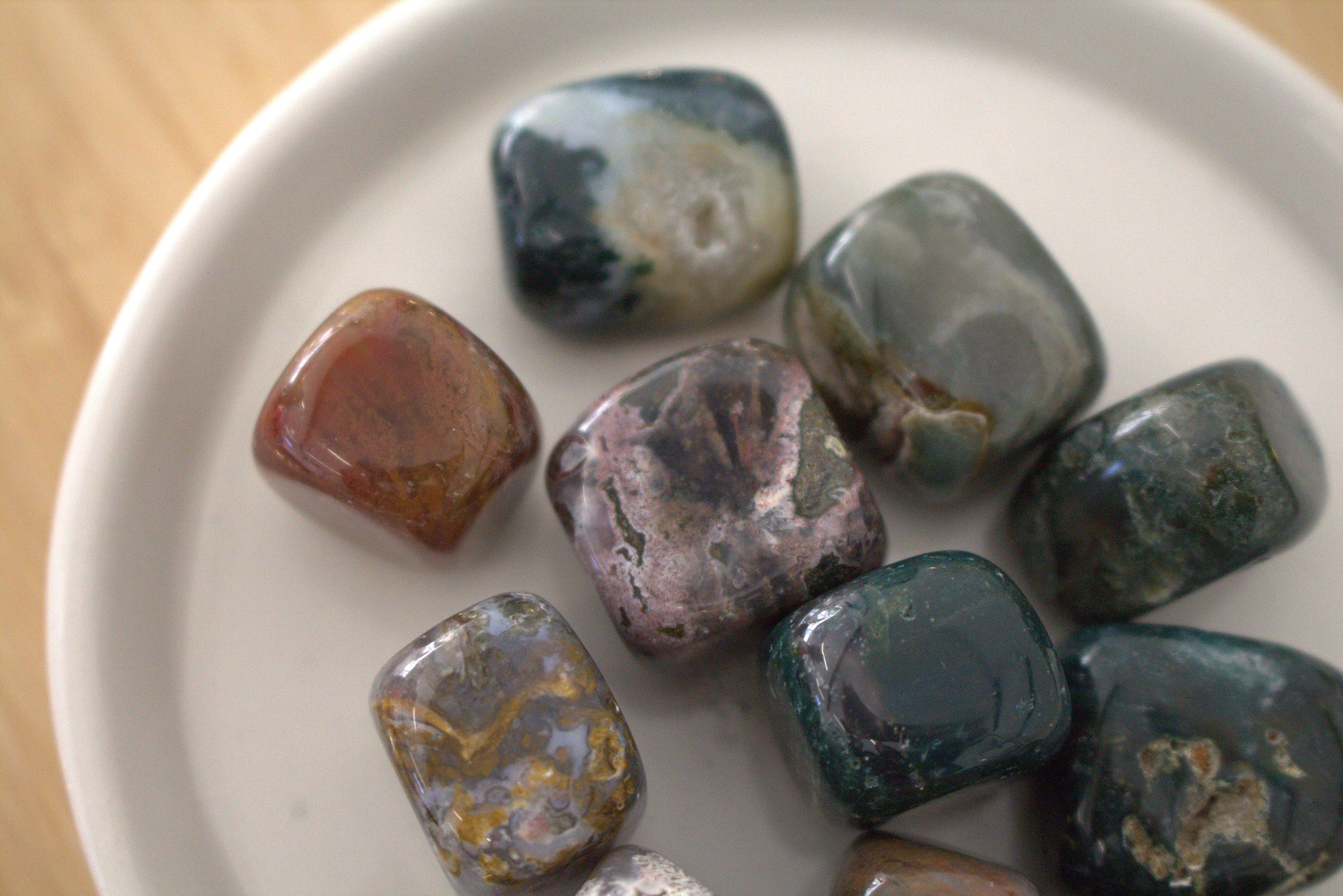 Ocean Jasper Tumblestone