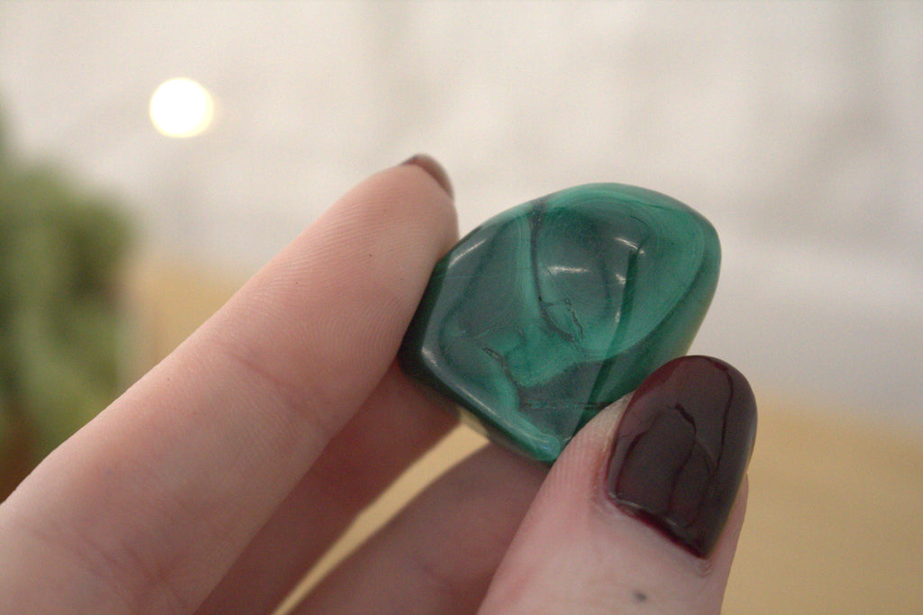 Malachite Tumblestone