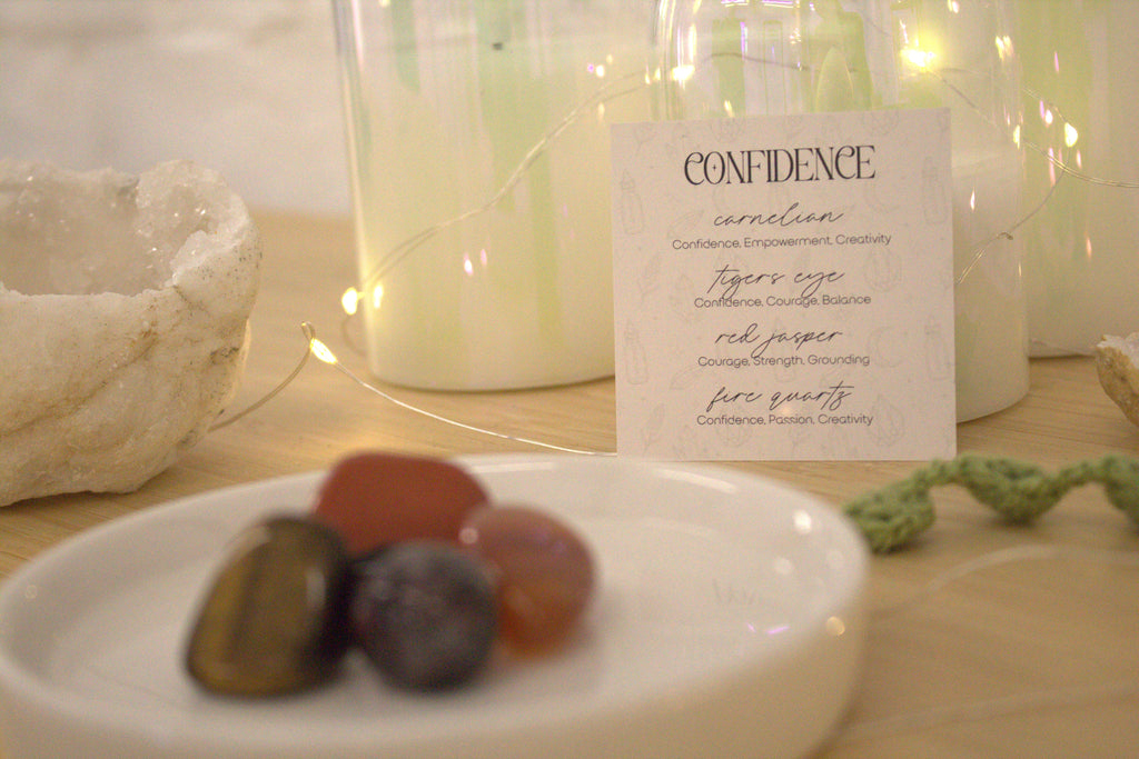 Confidence - Crystal Tumblestone Set