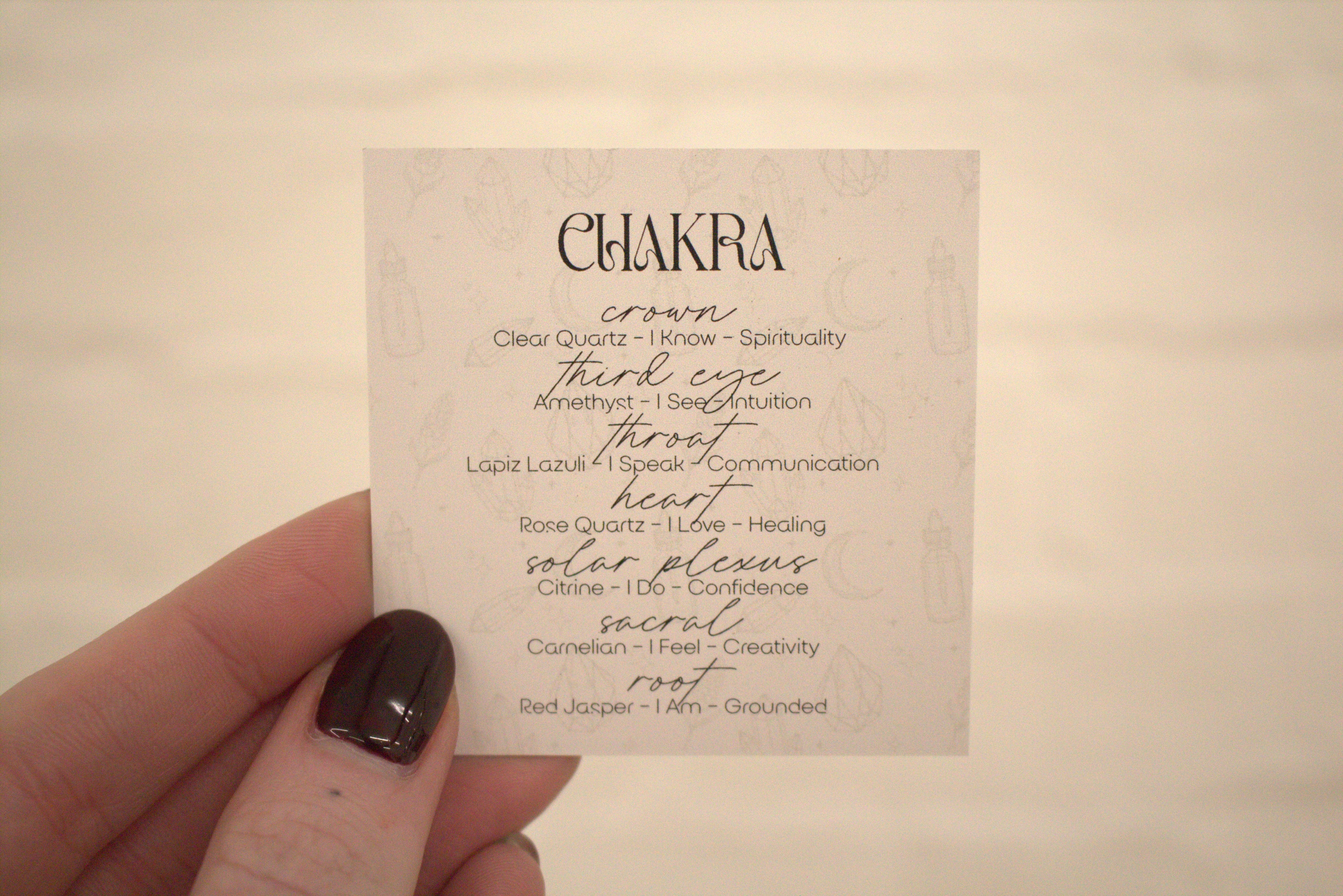 Chakra - Crystal Tumblestone Set