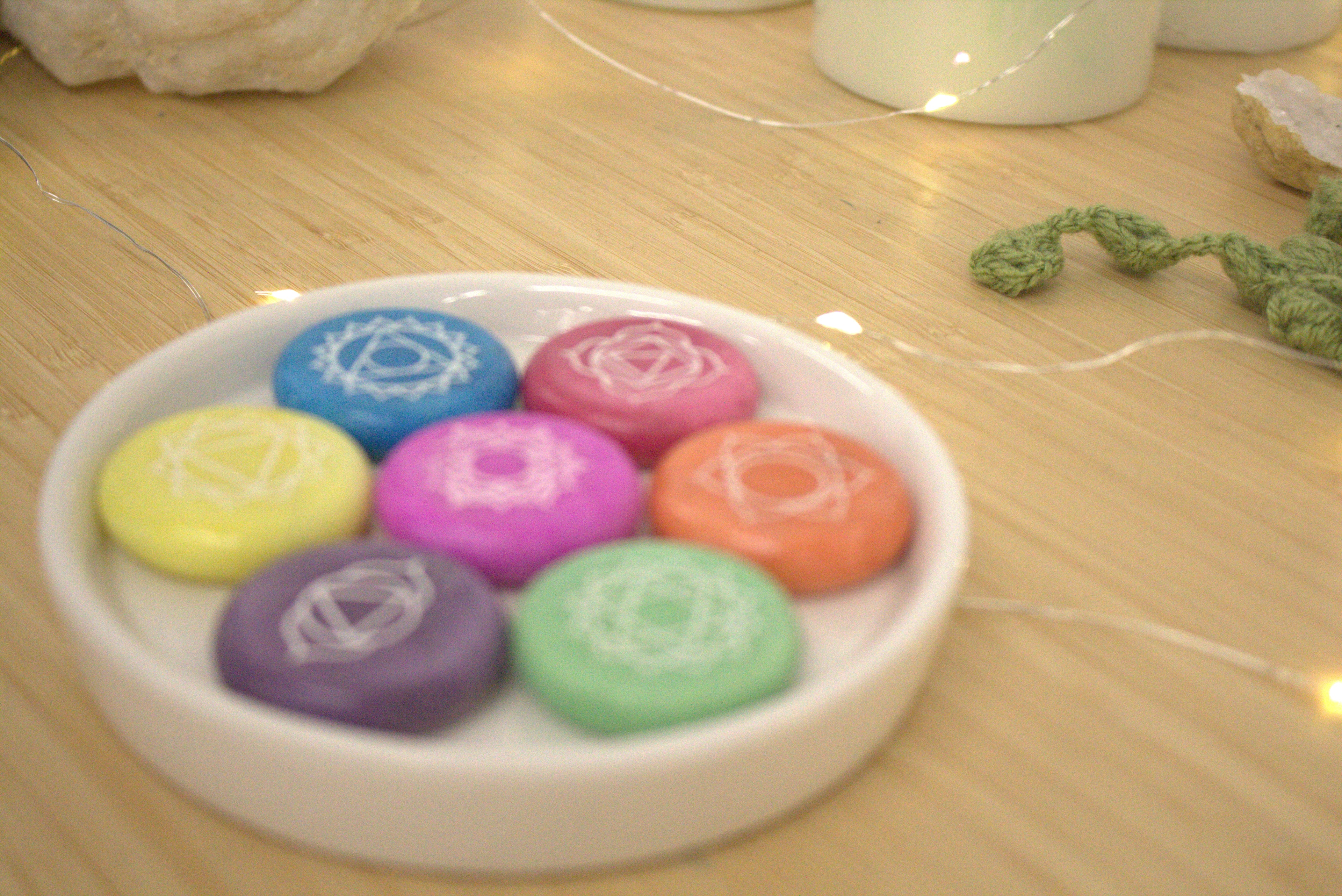 Chakra Stone Token Set
