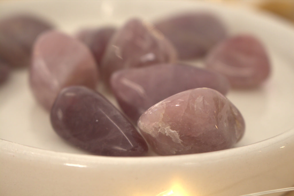 Lavender Rose Quartz Tumblestone