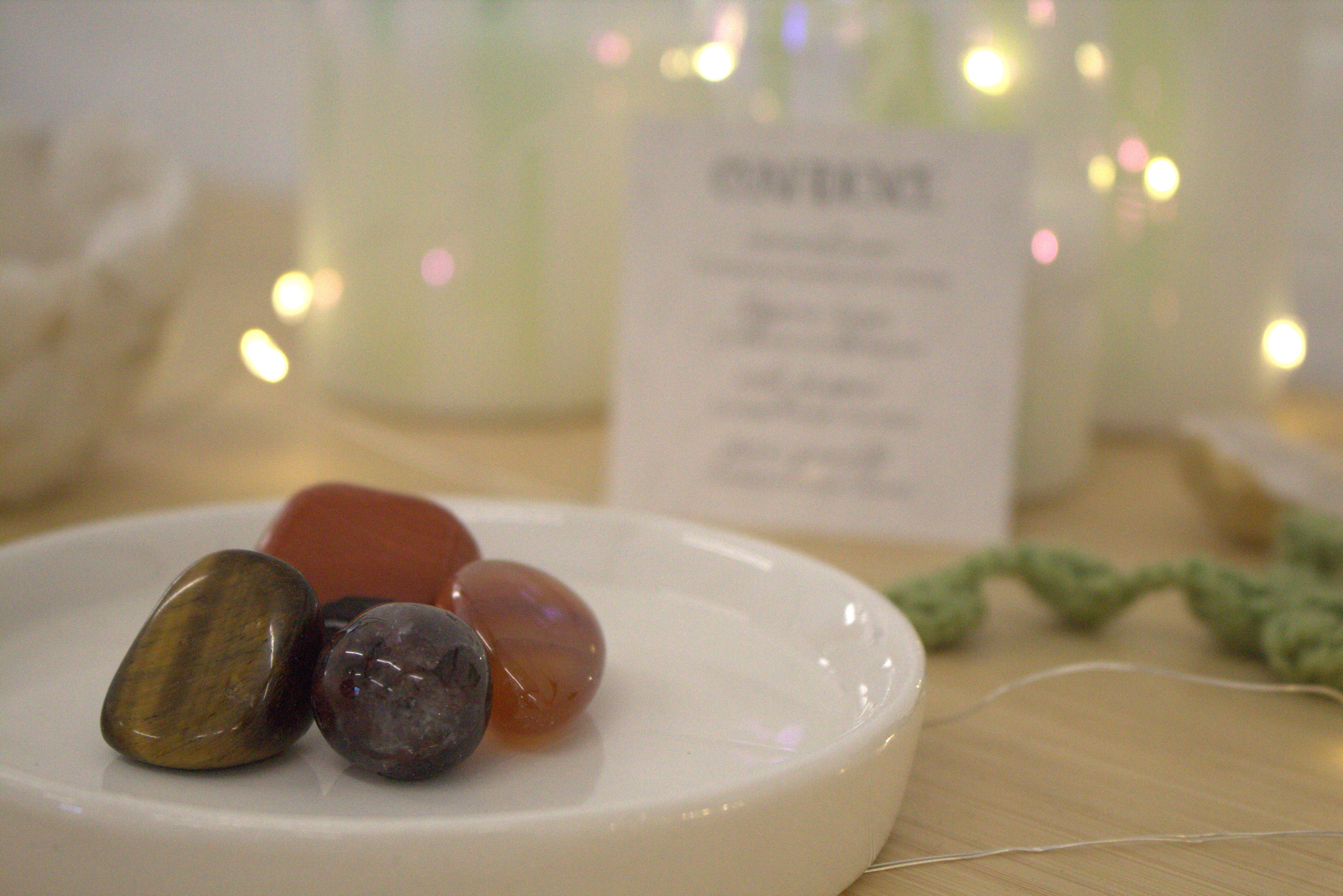 Confidence - Crystal Tumblestone Set