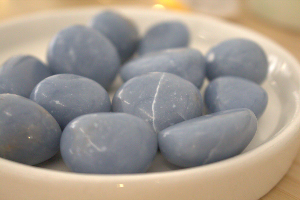 Angelite Tumblestone