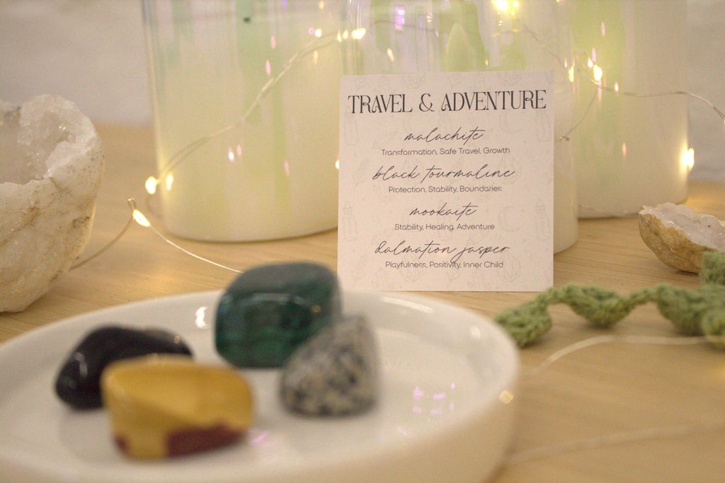 Travel & Adventure - Crystal Tumblestone Set