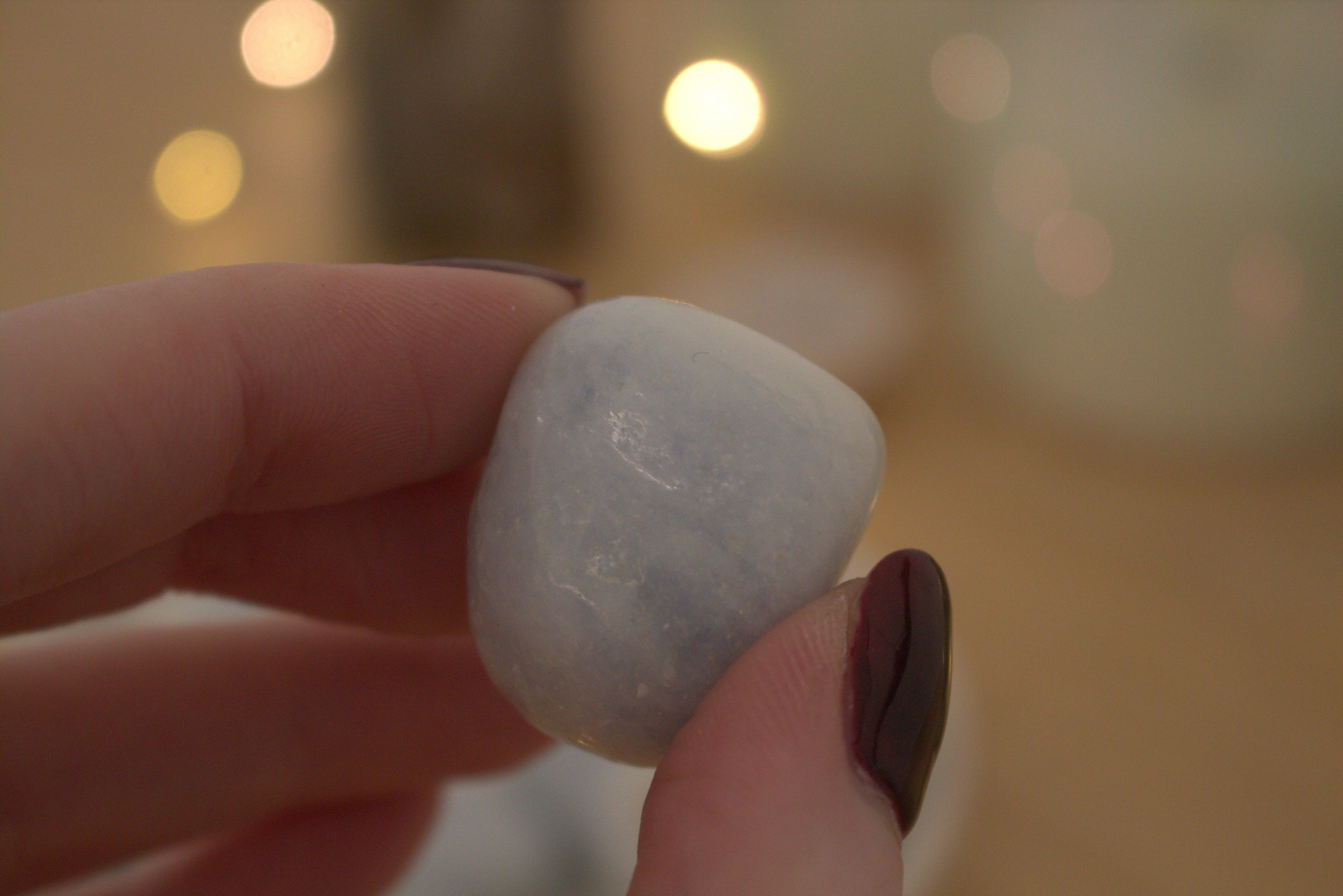 Blue Calcite Tumblestone