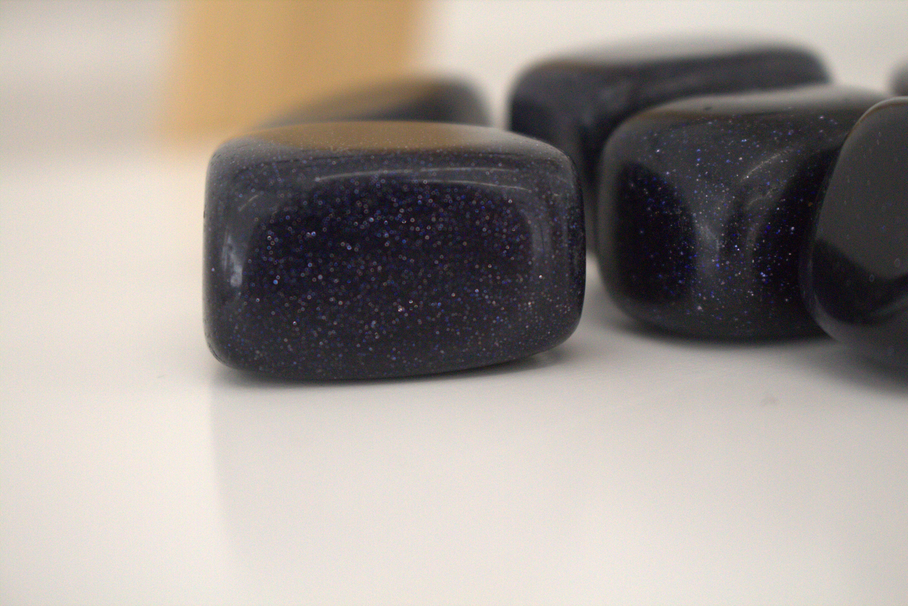 Blue Goldstone Tumblestone