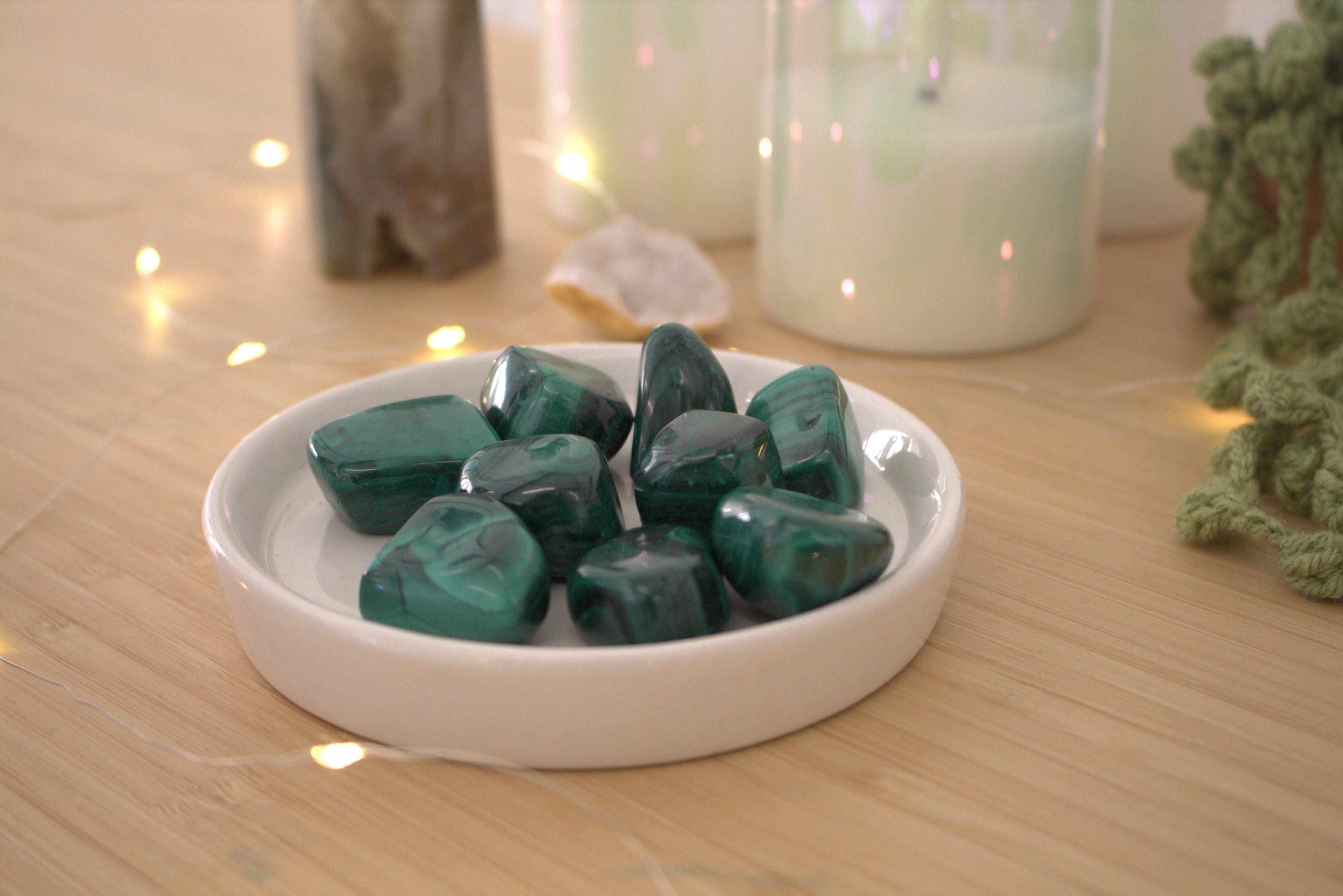 Malachite Tumblestone