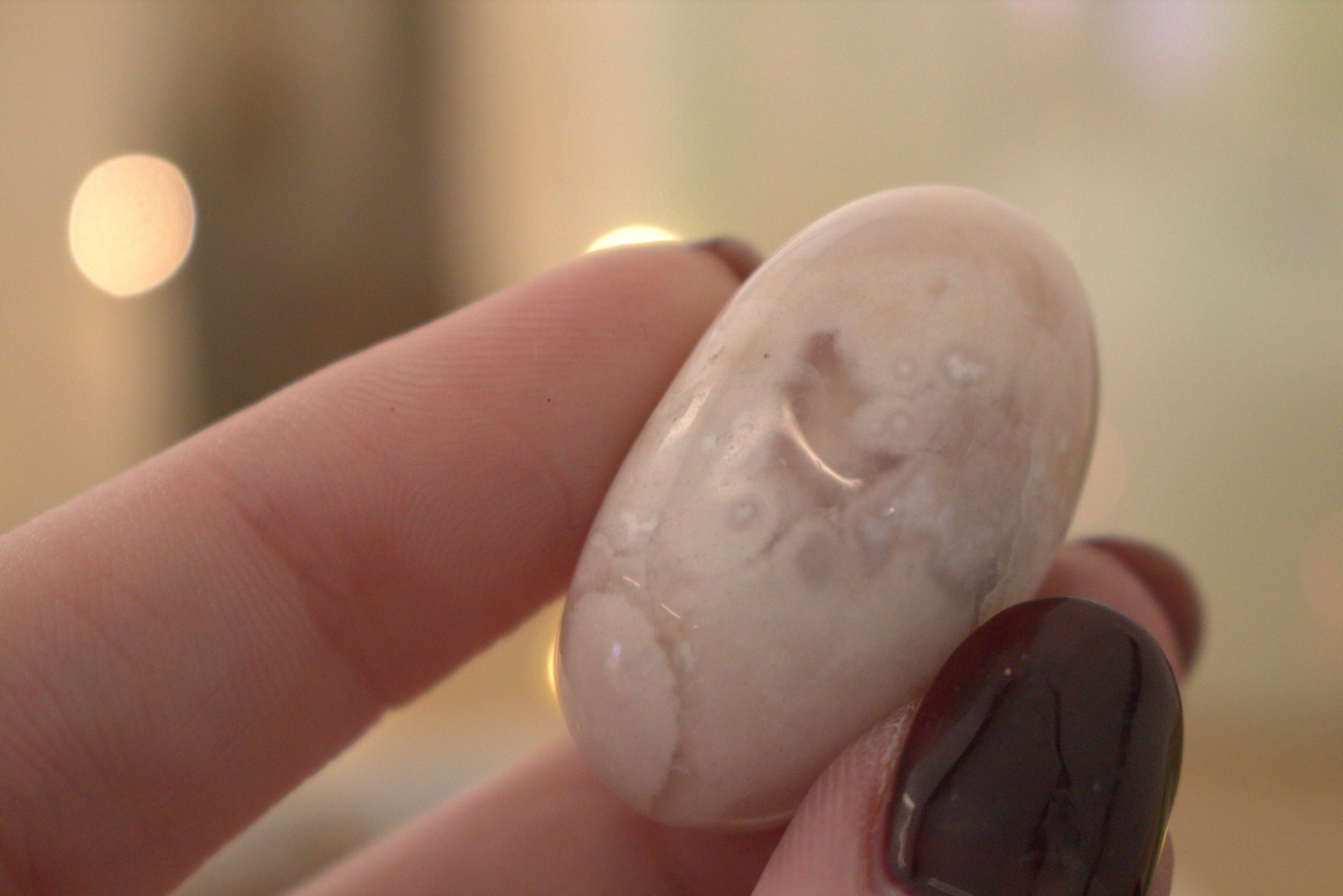 Flower Agate Tumblestone