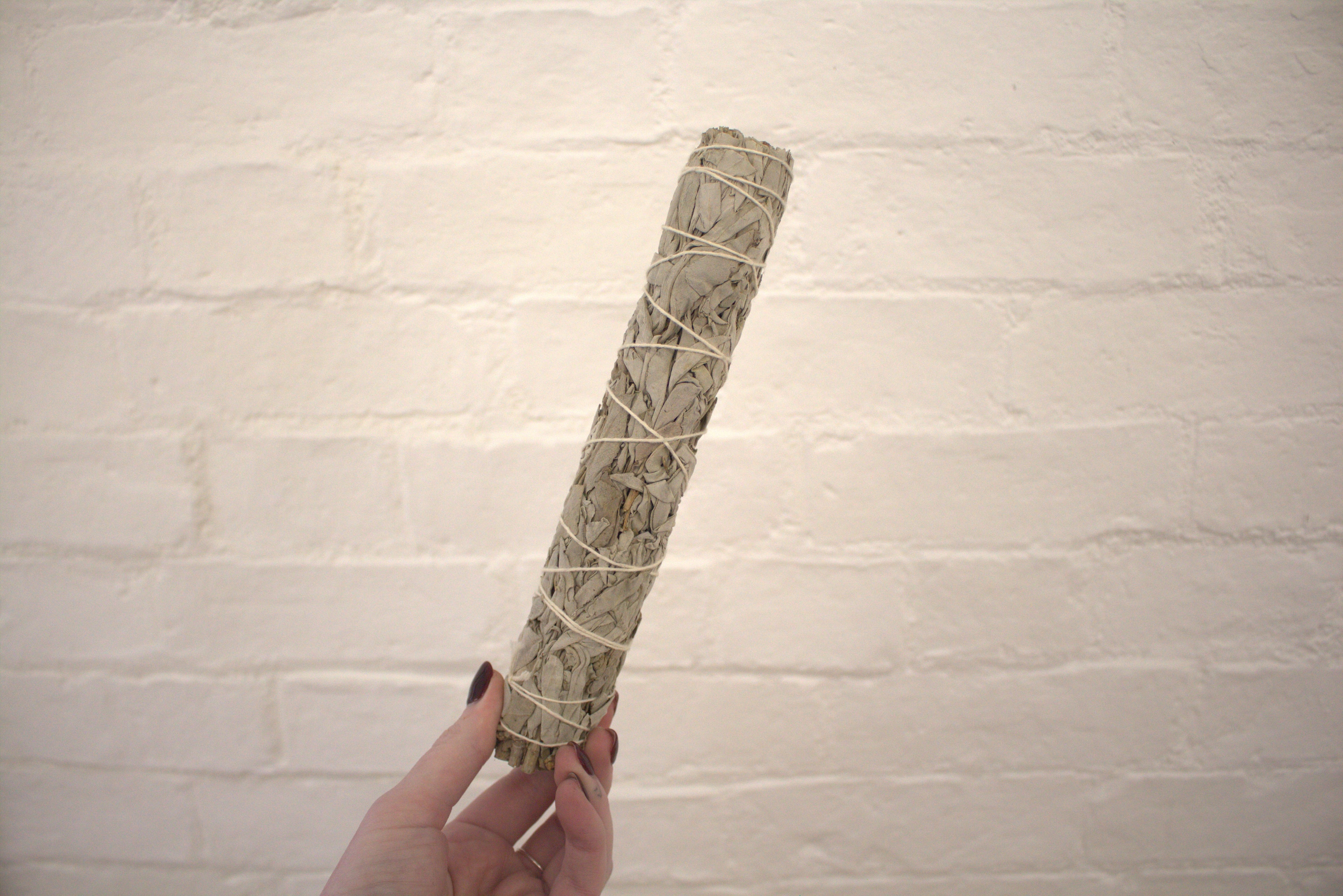Large White Sage & Lavender Smudge Stick