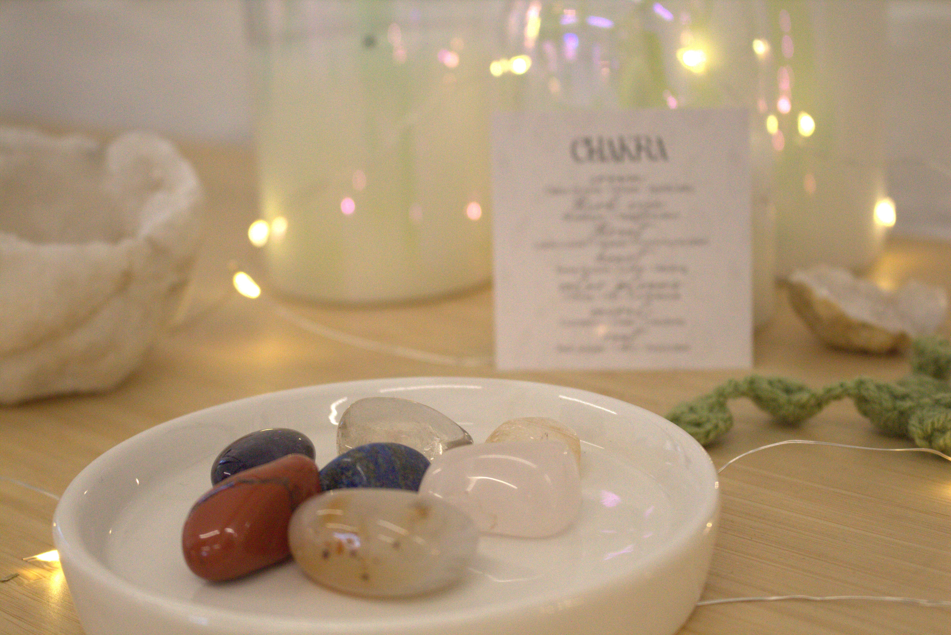 Chakra - Crystal Tumblestone Set