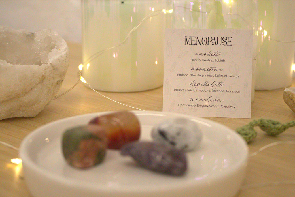 Menopause - Crystal Tumblestone Set