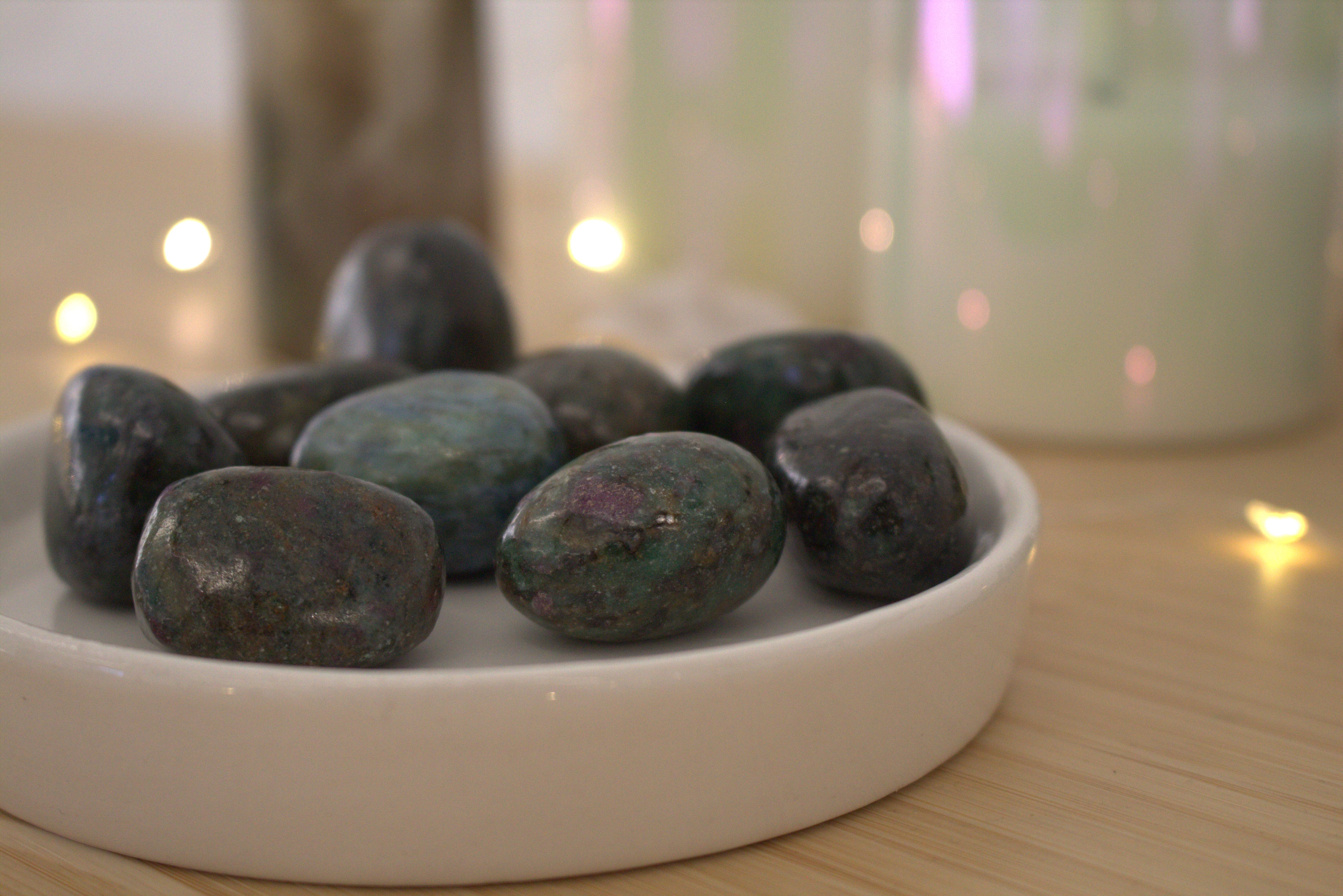 Ruby Fuchsite Tumblestone