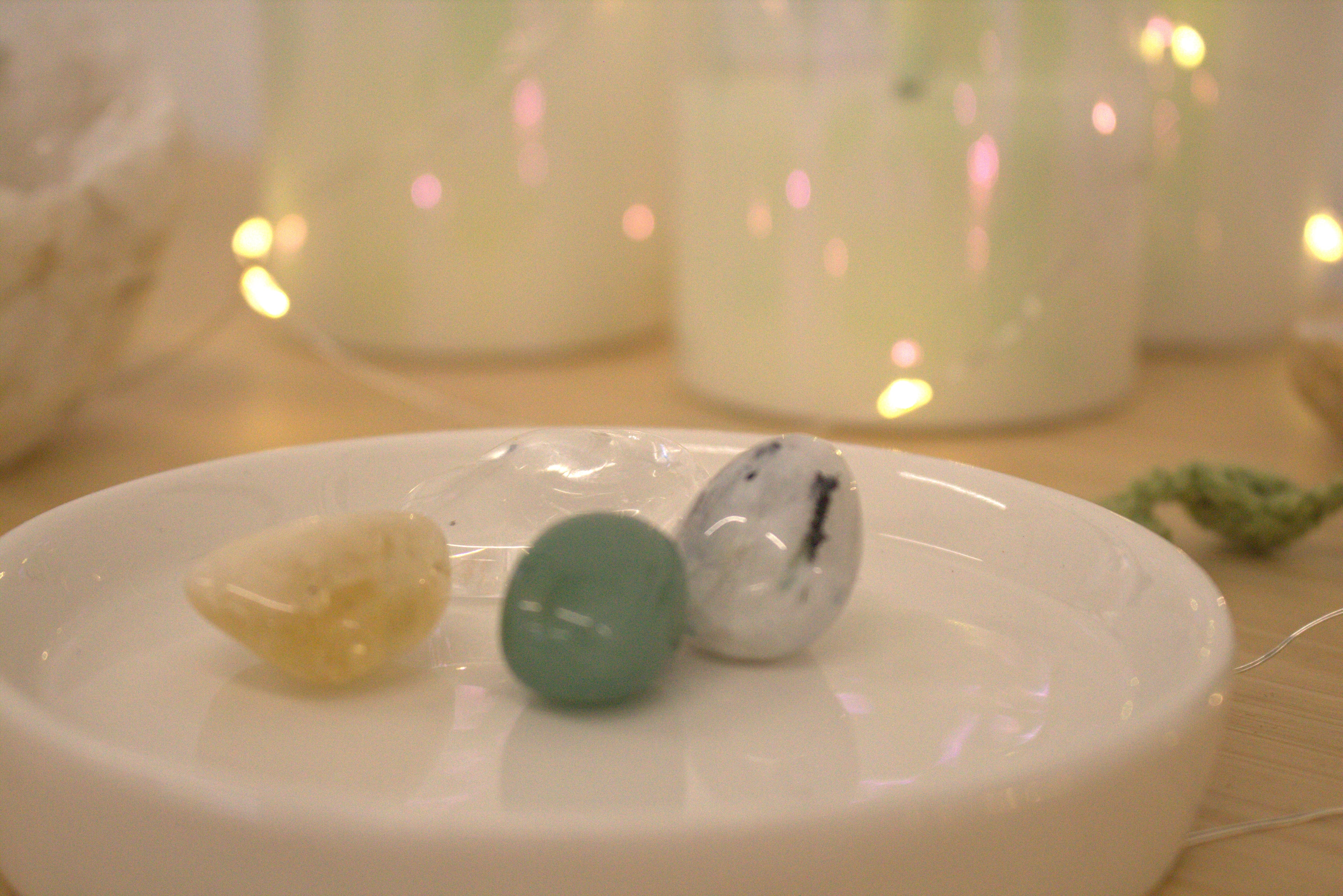 New Moon - Crystal Tumblestone Set