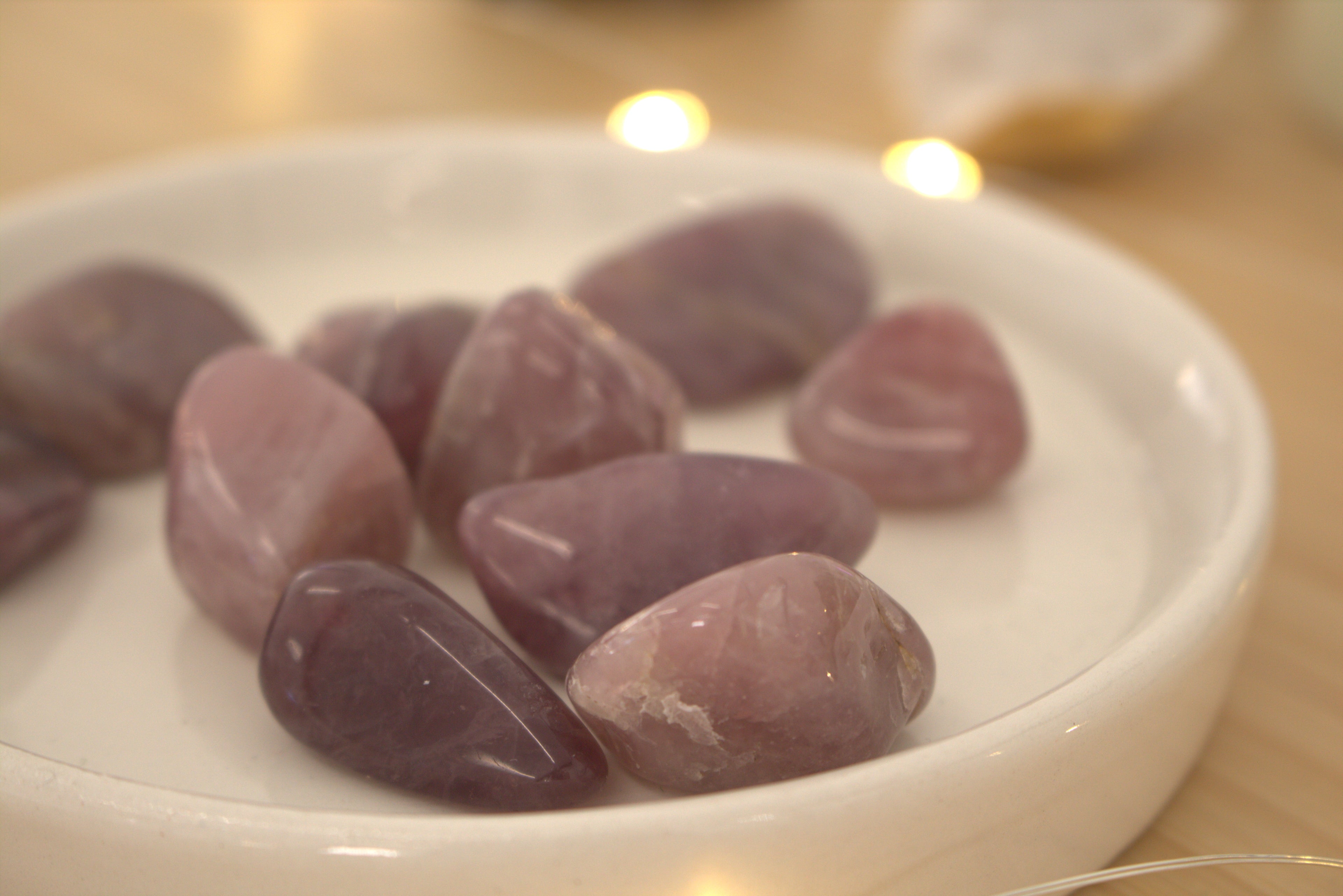 Lavender Rose Quartz Tumblestone
