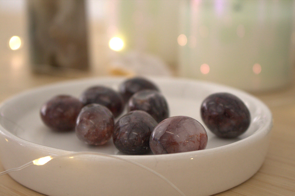 Fire Quartz Tumblestone