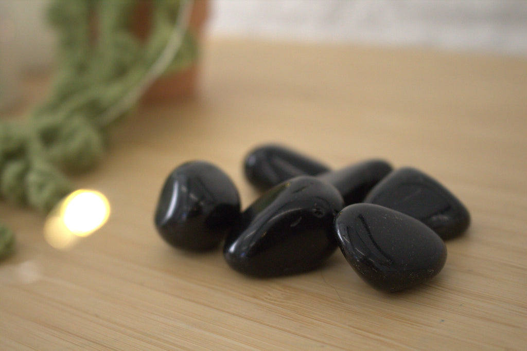 Black Obsidian Tumblestone