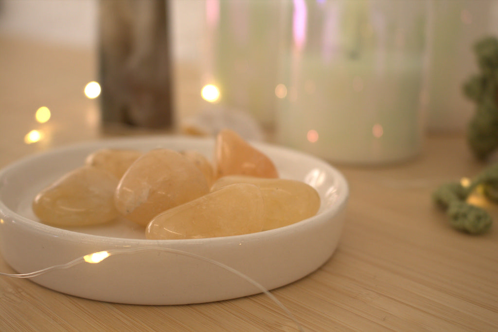 Golden Healer Tumblestone