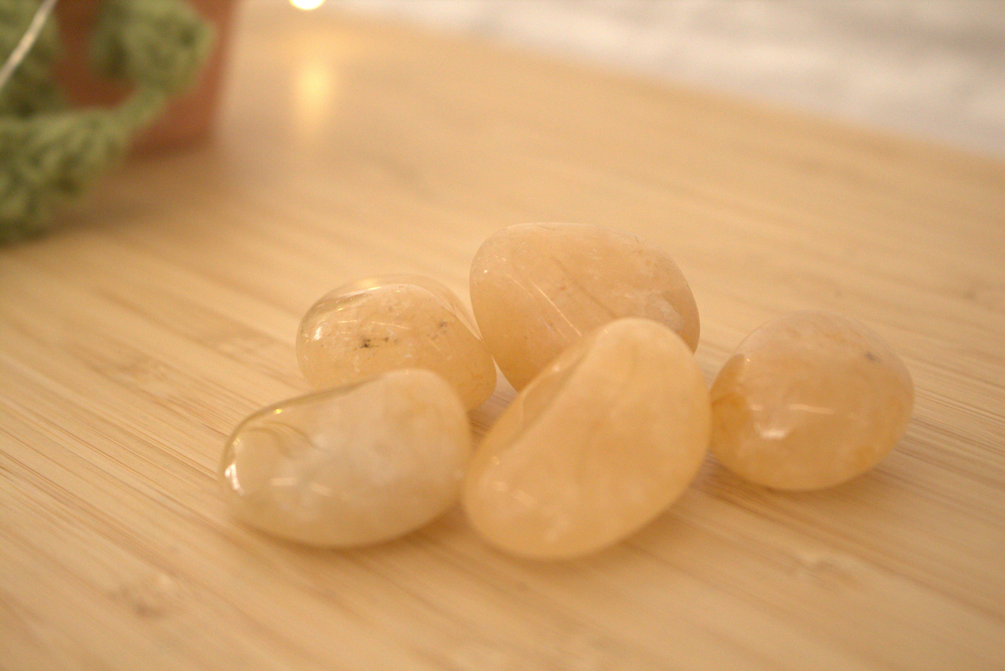 Golden Healer Tumblestone