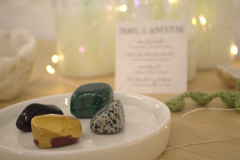 Travel & Adventure - Crystal Tumblestone Set