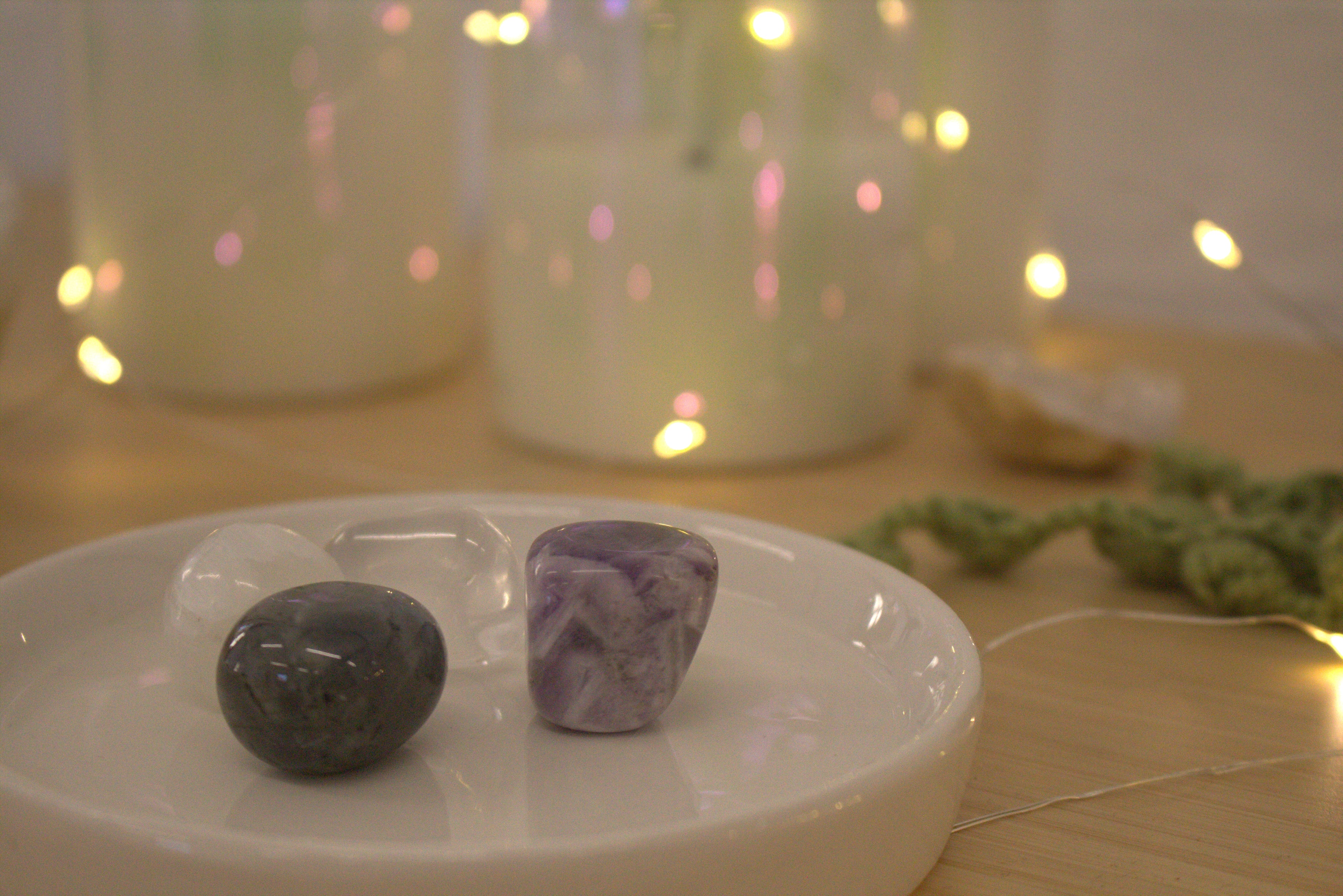 Meditation - Crystal Tumblestone Set