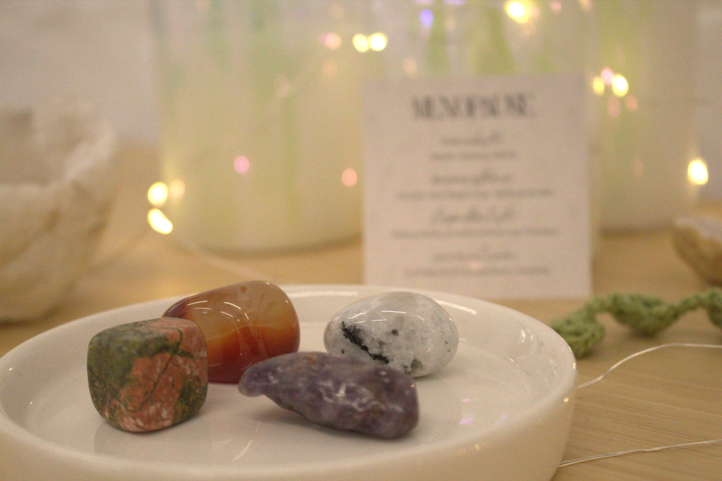Menopause - Crystal Tumblestone Set