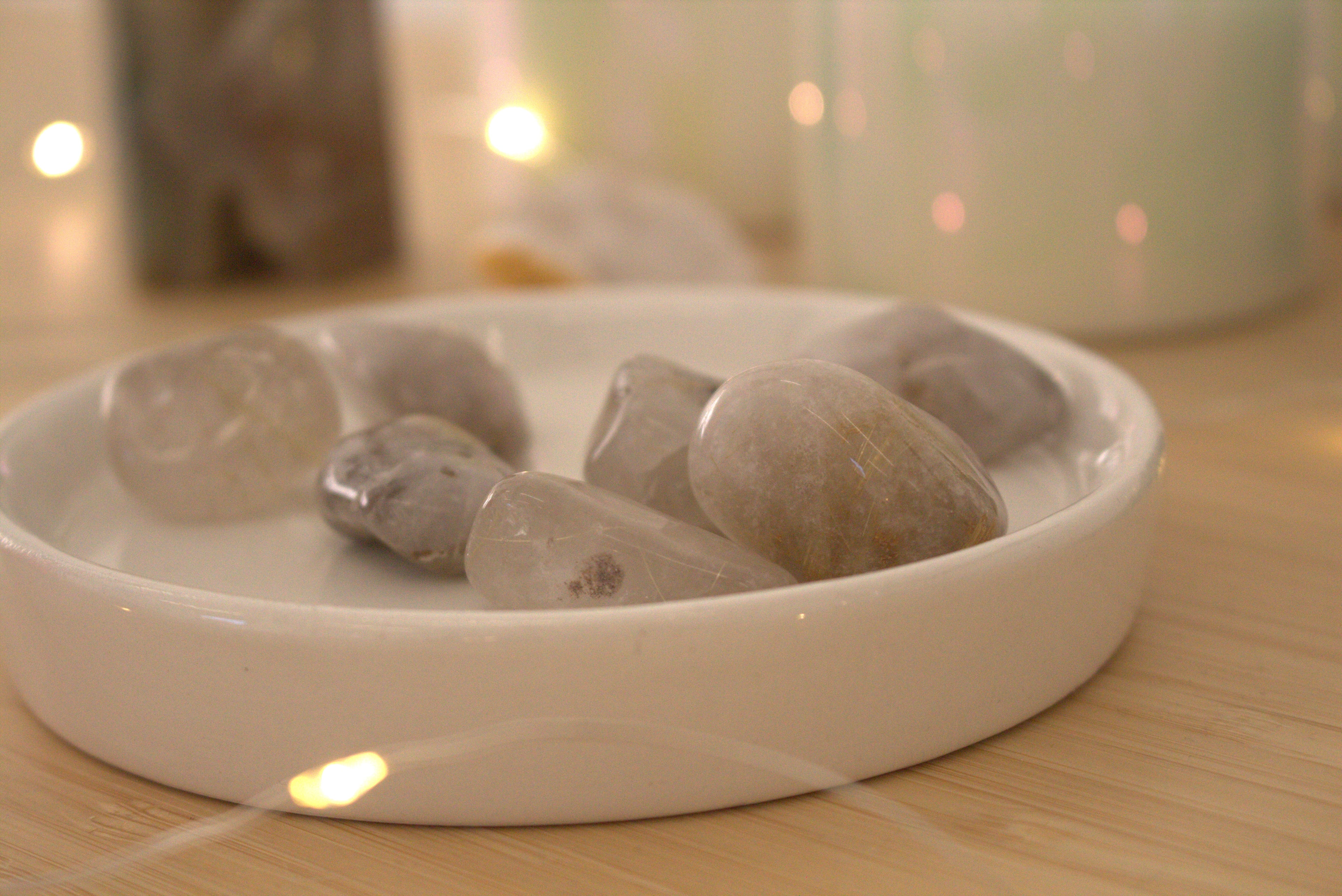 Rutilated Quartz Tumblestone