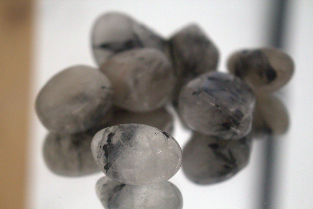 Tourmalinated Quartz Tumblestone