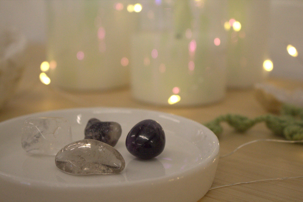 Grief - Crystal Tumblestone Set