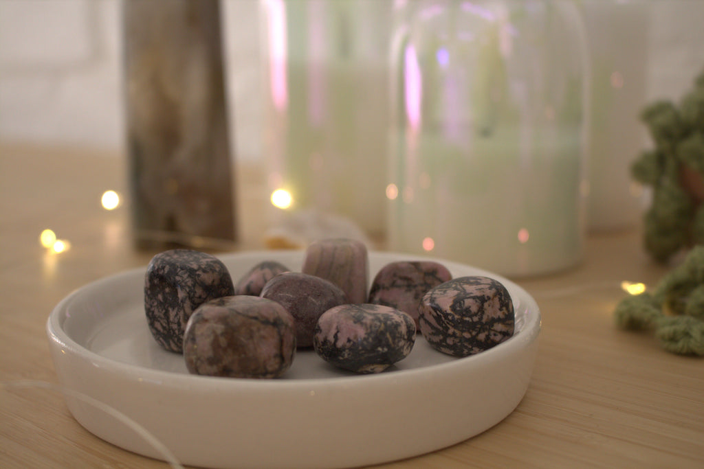 Rhodonite Tumblestone