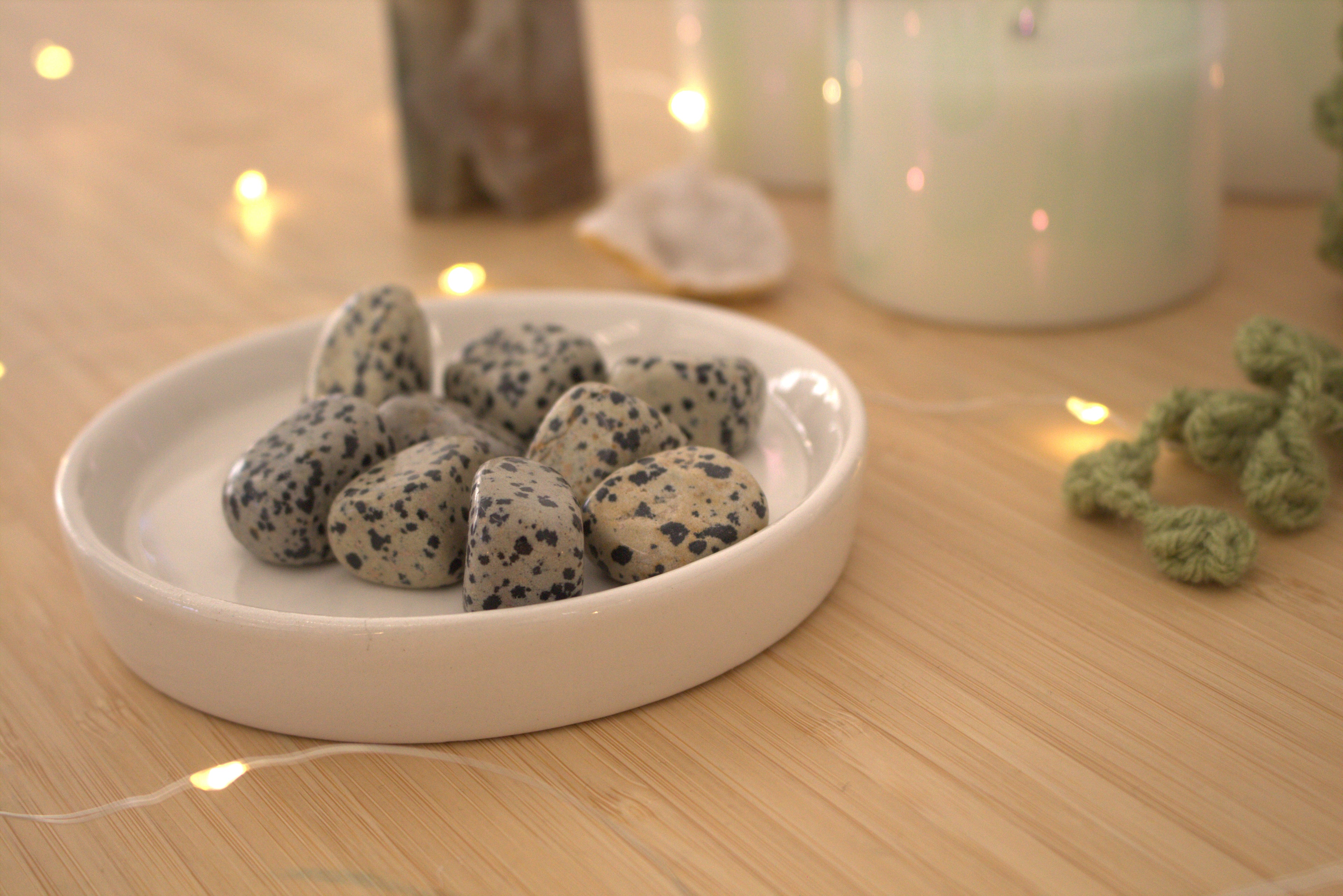 Dalmation Jasper Tumblestone