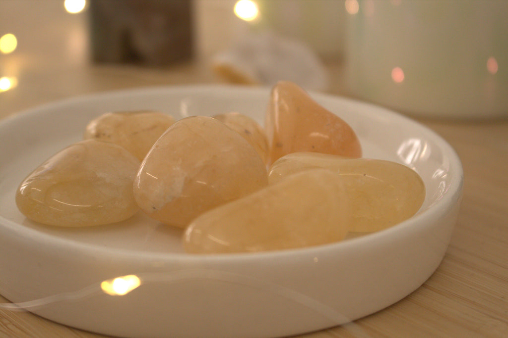 Golden Healer Tumblestone