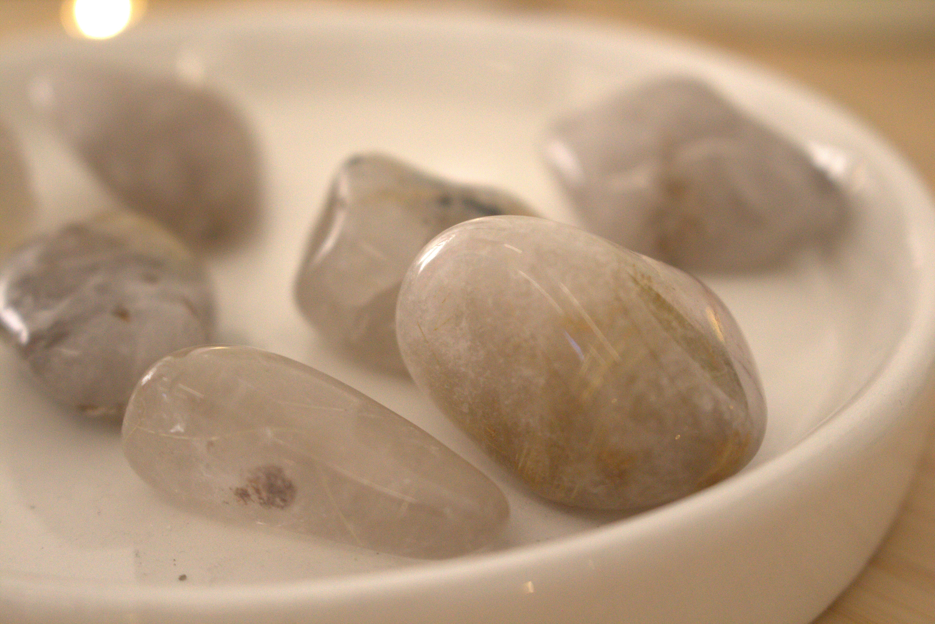 Rutilated Quartz Tumblestone