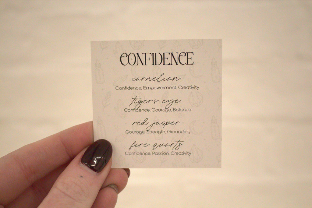 Confidence - Crystal Tumblestone Set