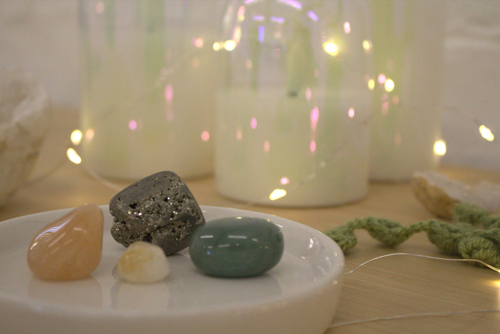 Abundance - Crystal Tumblestone Set