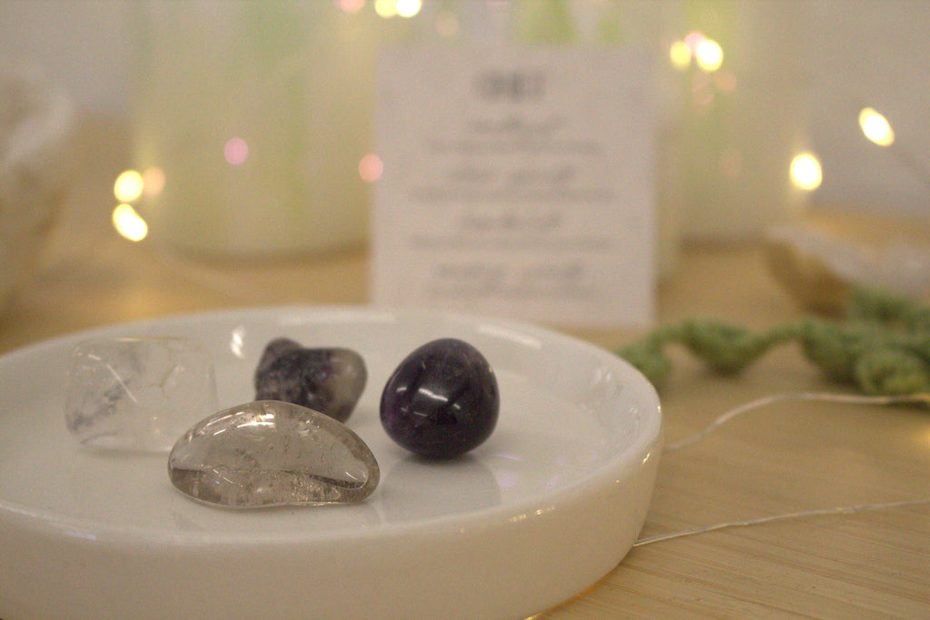 Grief - Crystal Tumblestone Set