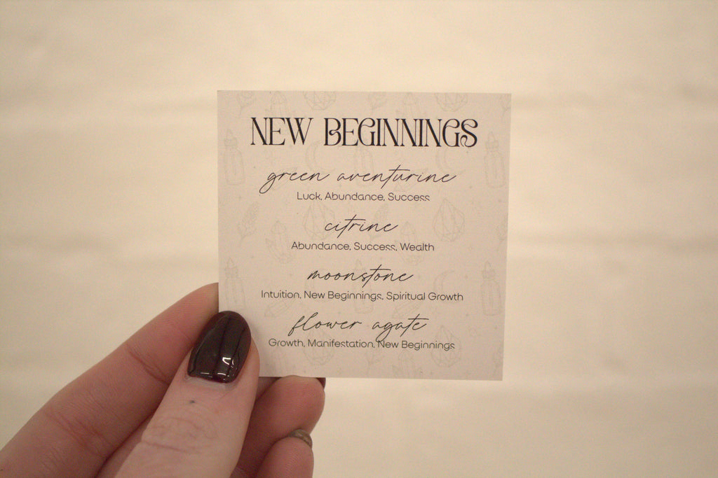 New Beginnings - Crystal Tumblestone Set