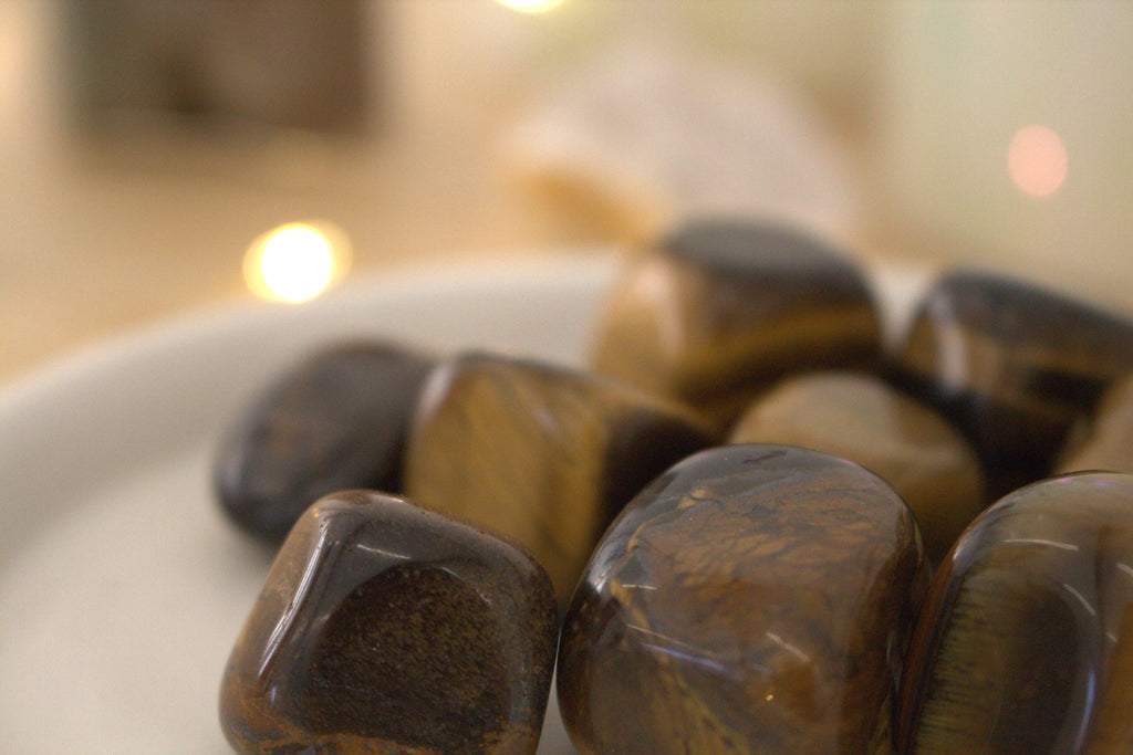 Tigers Eye Tumblestone