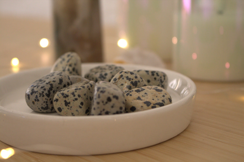 Dalmation Jasper Tumblestone