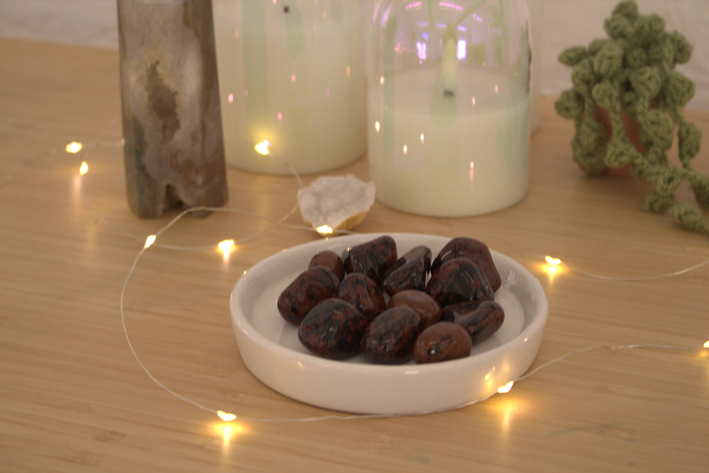 Mahogany Obsidian Tumblestone