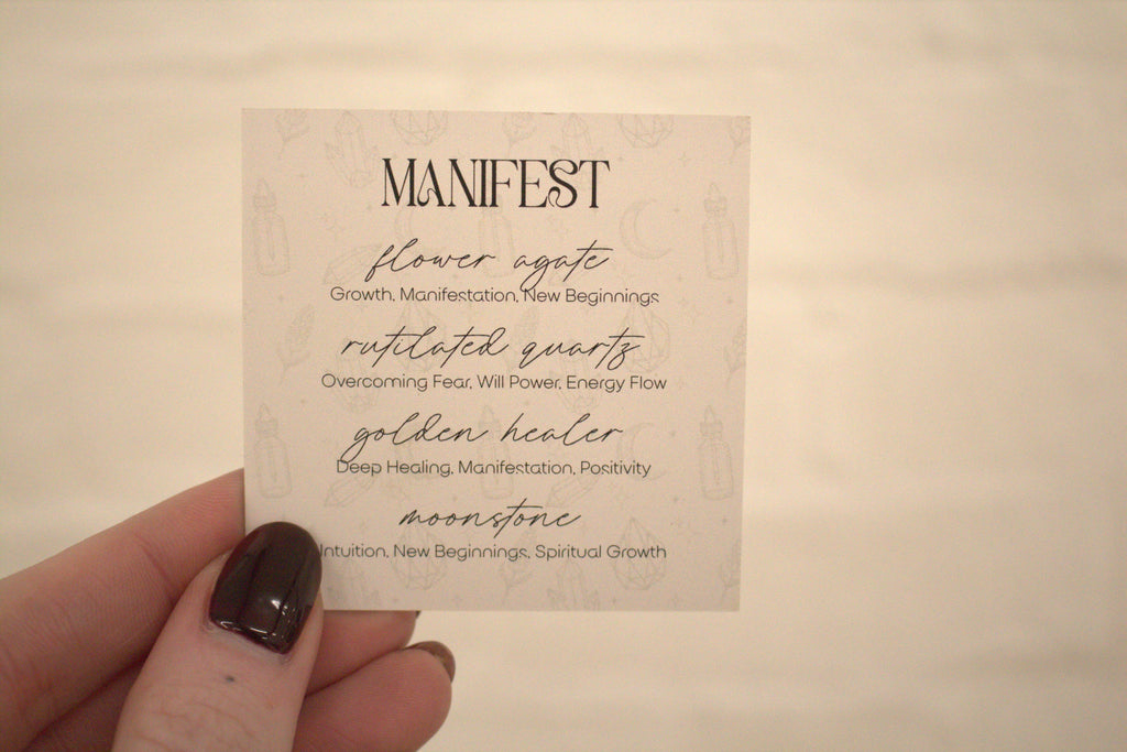 Manifest - Crystal Tumblestone Set